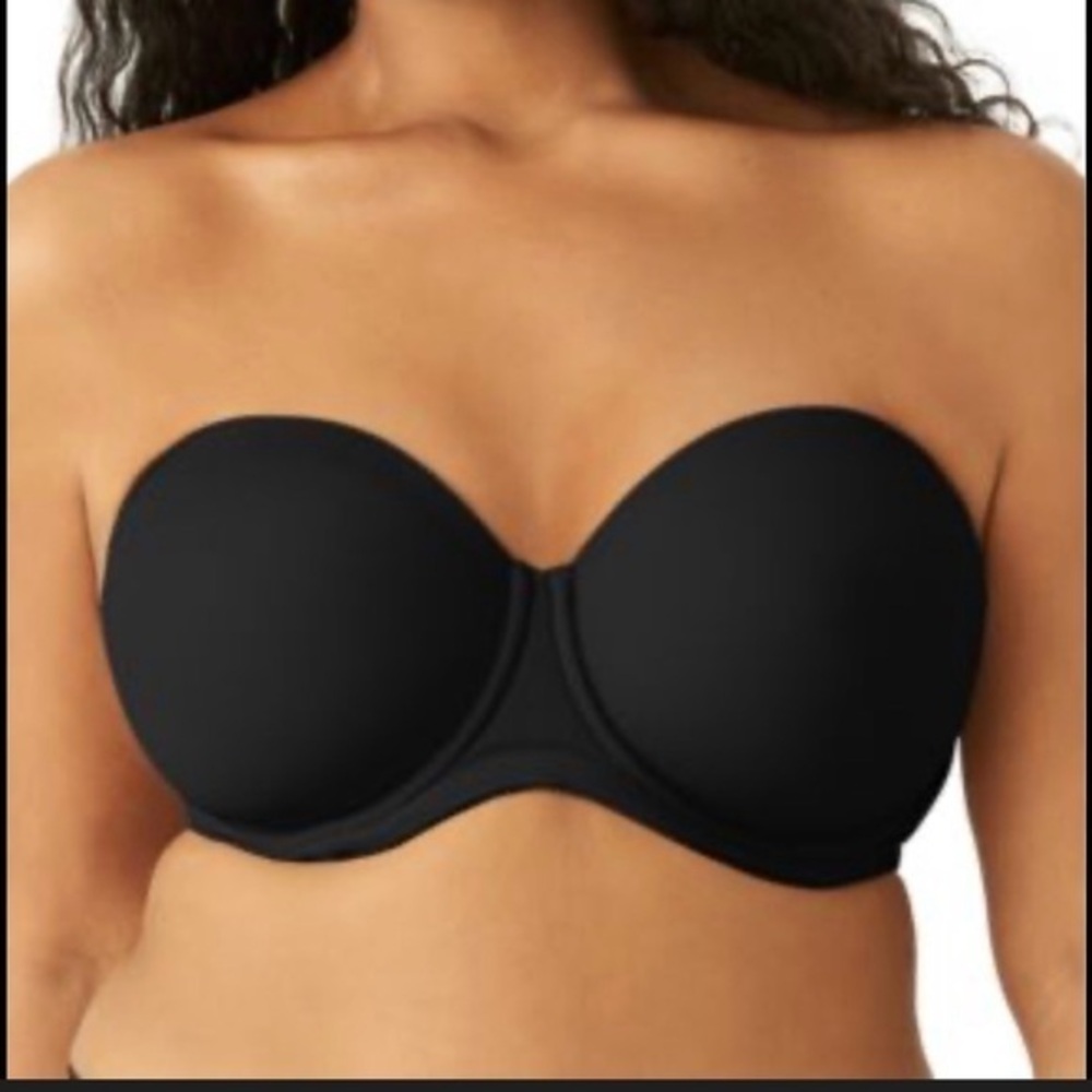 Wacoal Red Carpet Women’s Strapless Bra Black Size 38DD